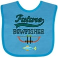 thumbnail image 3 of Inktastic Future Bow Fisher Hunting Fishing Boys Baby Bib, 3 of 4
