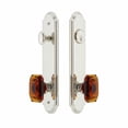 thumbnail image 4 of Grandeur Arc Tall Plate Single Cylinder One Piece Knobset with Baguette Knob, 4 of 6