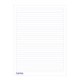 thumbnail image 2 of Cuaderno Profesional A4 Ferrini Espiral Metálico 100 Hojas Pack 6 Raya Masculino, 2 of 7