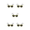 thumbnail image 3 of Minnieouse Cosplay Hairpiece Hair Pendent Party Headwear Exquisito para niños Performance Prop Gafas atractivas en forma de abeja Type2 NO2, 3 of 6