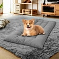 thumbnail image 4 of SHIMELE Extra Large Dog Sofa Bed Mat, Soft Thick Polyester Pet Pad, Non-Slip Cooling Mat, Summer Pet Cushion for Dogs and Cats, Versatile Year-Round Use, 47.24"x23.62", 4 of 6