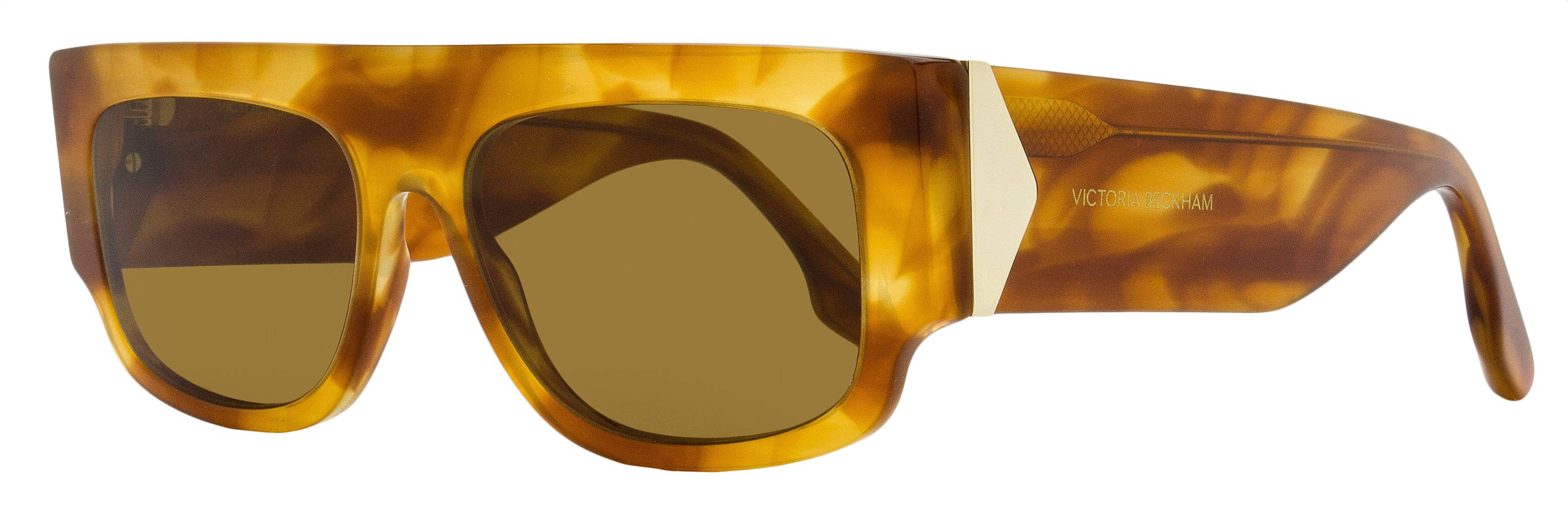 Victoria Beckham VB666S 001 Women's Black Browline Sunglasses