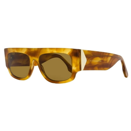 Victoria Beckham VB666S 223 Women's Havana Browline Sunglasses