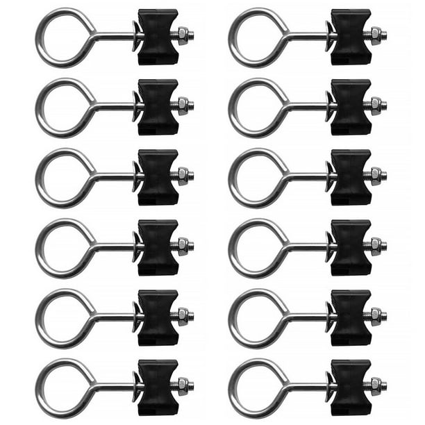fastboy 12 Pieces Steel Trampoline Screw Universal Removable Plated