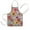 Pioneer Flower Floral, variant on Pioneer Flower Floral Print Pattern Kids Aprons for Girls and Boys,Adjustable Neck Strap Toddler Aprons for Kids Cooking Baking