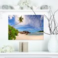 thumbnail image 1 of Beautiful Beach at La Digue Seychelles - Large Seashore Canvas Print, 1 of 3