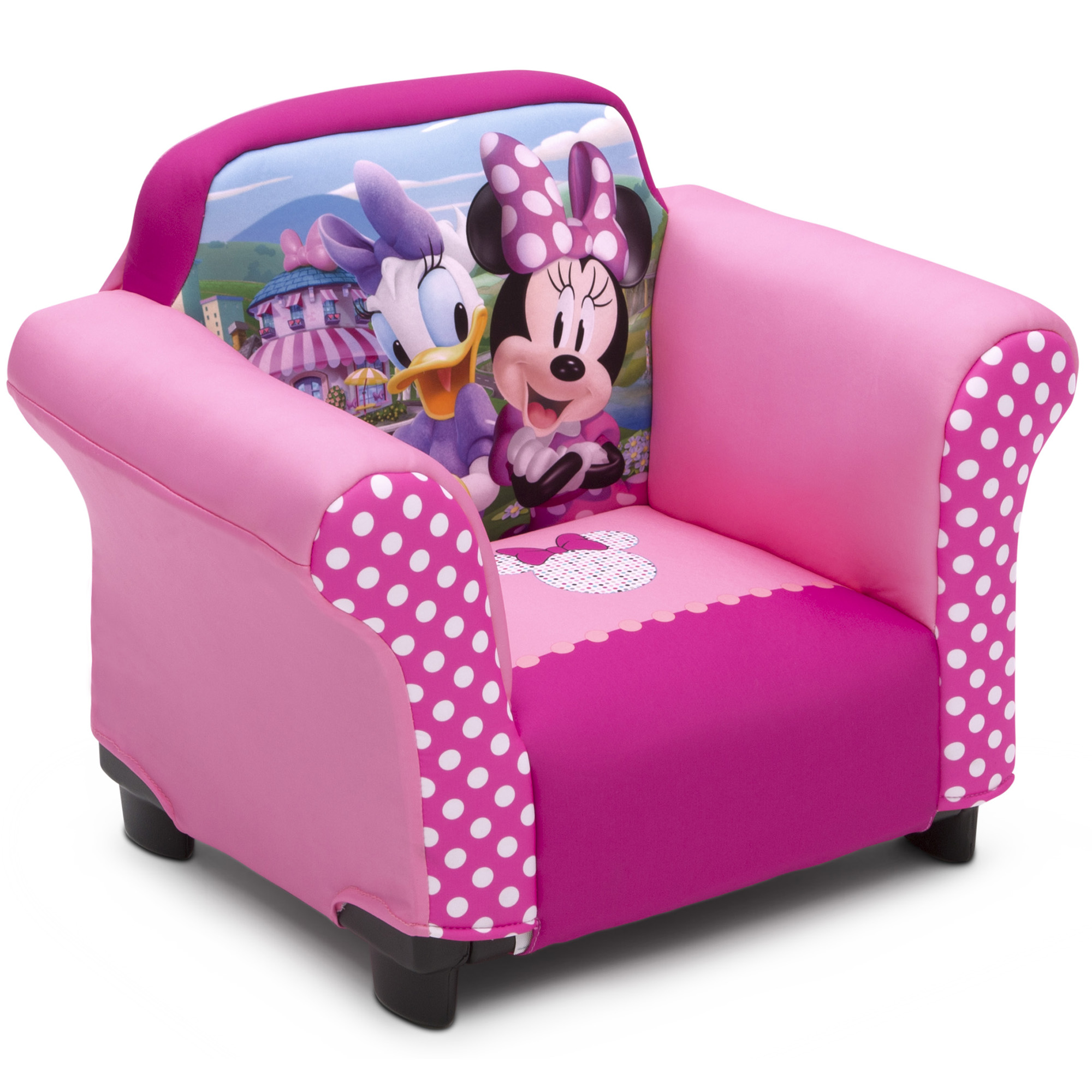 Delta Children Disney Minnie Mouse Kids Chair, Pink photo 3