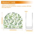 thumbnail image 4 of Yayeee Napkin Holder for Table Kitchen Paper Tissue Organization, Green Leafy Pattern, 4 of 8