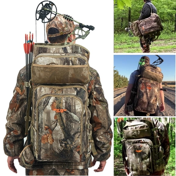 NEW VIEW Compound Bows Archery Bow Backpack Camouflage Green