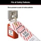 thumbnail image 4 of Etiquetas Lockout Master Lock 497A laminadas, paquete de 12, 4 of 7