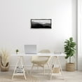 thumbnail image 2 of Stupell Industries Misty Sky Open Mountain Landscape Landscape Photography Gray Floater Framed Canvas Art Print Wall Art, 25 x 11, 2 of 9
