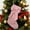 Pink, variant on CY5O5ee Xmas Stockings with Decorative Bow, Christmas Fireplace Hanging Decoration, Elegant Hanging Socks for Fireplace Mantel, Tree and Holiday Party Decor