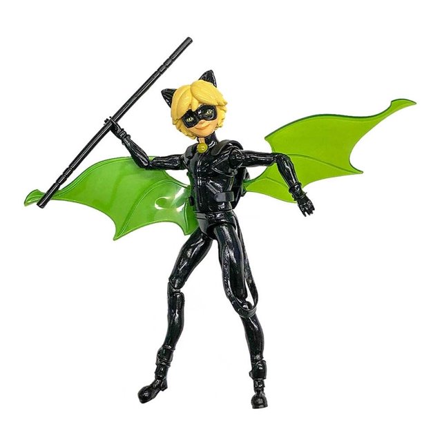 Muñeca Articulada Cat Noir Bandai Ladybug con 15 puntos de articulación