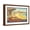 Brown Frame, variant on Art.com Visit Santa Cruz Art Print by Kerne Erickson, Brown Frame Wall Art, 23" x 17"