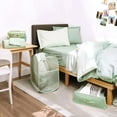thumbnail image 4 of Virtu College Dorm Room Essentials Complete Set, Twin XL Comforter Set, Dorm Bedding, Twin Xl Bed In a Bag Comforter Set with All Dorm Accessories and Bedding, Sage Green, 4 of 8