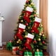 thumbnail image 1 of Chimenea Decoraciones de Navidad Suministros de Decoración de Navidad Red High End Gold Velvet Letter Calcetines 26 Carta Calcetines Regalo de Navidad Calcetines Regalos de Navidad de la Familia, 1 of 4