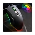 thumbnail image 4 of 2Pcs/Set T1 Ergonomic Design One Hand USB Interface Wired Computer Keyboard Mouse Computer Accessory, 4 of 5