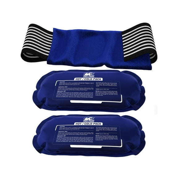 (3 Pack) TrekProof Flexible Reusable Cold / Hot Pack