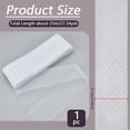 thumbnail image 2 of 27.3 Yards Soft Horsehair Braid 3.2Inch Horsehair Mesh Braid Trim Polyester Horsehair Ribbons for Polyester Boning Sewing Wedding Dress Dance Gowns Dress Accessories White, 2 of 9