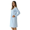 thumbnail image 2 of Just Love Women Nightgown - Soft and Comfortable Sleepwear for Lounging and Sleeping (Blue Mini Hearts, X-Large), 2 of 2