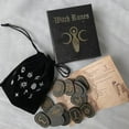 thumbnail image 2 of Witch Runes Gypsy Symbol Witches Rune Set with Storage Bag for Meditation, 2 of 8
