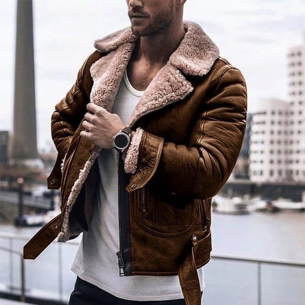 leather and fur coats