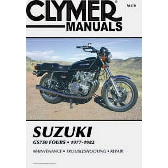 Clymer Repair/Service Manual '77-82 GS750 Fours (M370)