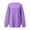 Purple, variant on Women Sweatshirts Oversized Crewneck Pullover Trendy Long Sleeve Tops Fashion Fall Outfits Clothes 2026