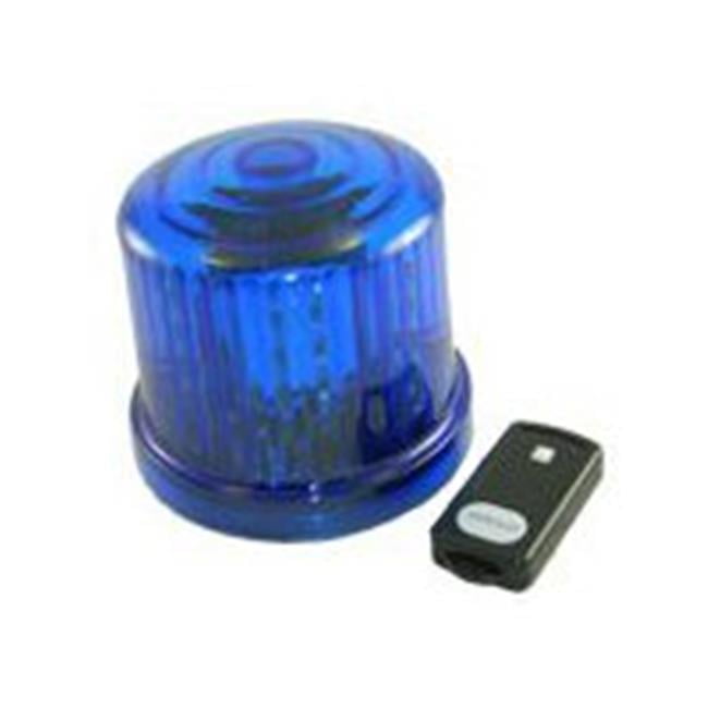 Blue Rotating LED Beacon  Battery Operated-Jack Fortune Products 4.75 in 