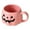 Pink, variant on Halloween Pumpkin Mug 12oz - Cute Ceramic Coffee Cup with Smiling Lantern Face - Fun Trick or Treat Themed Drinkware for Hot Chocolate, Tea & Coffee - Gift for Adults & Kids