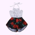 thumbnail image 2 of Kiapeise Newborn Baby Girl Flower Romper Bodysuit Summer Sunsuit Jumpsuit Outfits Clothes, 2 of 6