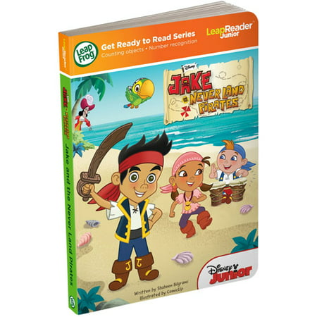 LeapFrog LeapReader Junior Book: Disney's Jake and the Never Land Pirates (works with Tag Junior)