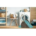 thumbnail image 2 of Ahgly Company Machine Washable Indoor Round Transitional Coffee Brown Area Rugs, 7' Round, 2 of 7