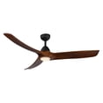 thumbnail image 5 of Kuzco Lighting Cf97860 Baylor 60" 3 Blade Indoor Smart Ceiling Fan - Matte Black / Natural, 5 of 7