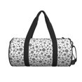 thumbnail image 2 of Fotbe Nautical Themed Simple Anchors Pattern Foldable Sports Gym Bag with Wet Dry Pocket, Ultralight Travel Bag, Large Capacity Duffel Bag, Splash Proof Carry on Bag, Overnight Bag, Weekender Bag, 2 of 8