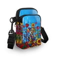 thumbnail image 3 of HELLHERO Colorful Geometric Puppy Design with Shoulder Strap Crossbody Sling Bag Vintage for Travel Daily Use, 3 of 7