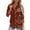 Red, variant on Kureaily Women's Lapel Long Sleeve Linen Button Solid Color Slim Fit Shirt Button Down Shirts