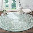 thumbnail image 2 of SAFAVIEH Evoke Lorna Traditional Bordered Area Rug, Ivory/Light Blue, 11' x 15', 2 of 10