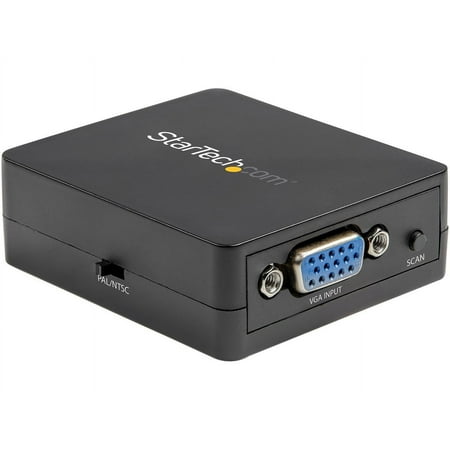 UPC: 0065030882590 | StarTech.com VGA2VID2 1080p VGA to RCA Converter – PC to TV – USB Powered S-Video Converter with Dynamic Scaling (VGA2VID2)