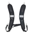 thumbnail image 2 of 2 X Padded Shoulder Straps, Adjustable Backpack Shoulder Strap for Backpack, Dry Black Diving Fabric, 2 of 8