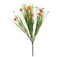thumbnail image 2 of ArArtificial Flowers Spring Grass Seda Oficina en hogar Boda Centro De Arreglos Decoración Para Florero naranja, 2 of 9