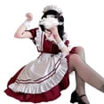 thumbnail image 5 of Disfraz de mucama sexy de talla grande, vestido de mucama sexy de moda, disfraz de mucama, 5 of 5