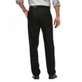 thumbnail image 3 of Haggar Men's Premium No Iron Khaki Flat Front Pant Classic Fit HC10884, 3 of 8