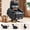1# Black with USB Charge Port, variant on Electric Power Lift Recliner Chair for Elderly with Heat & Massage,160° Adjustable PU Leather Recliner with Remote Control, Stand Assist, Cup Holders & Side Pockets for Living Room Bedroom (Gray)