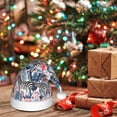 thumbnail image 6 of Haiem Flamingo And Zebra Pattern Santa Hat Confortable Velvet Christmas Hat for Christmas Party Favors Fit for Adults Men Women, 6 of 6