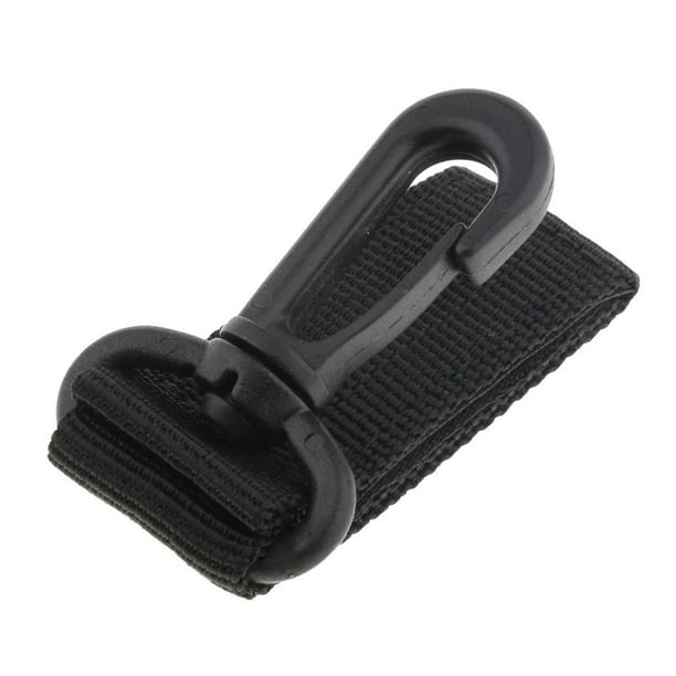 Ganchos para cinturón, ganchos para cochecito, porta bolsos para camping, senderismo, mochilas, 6