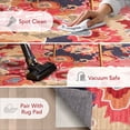 thumbnail image 2 of nuLOOM Hand Hooked Felicity Area Rug, 6', Round, Felicity Multicolor, 2 of 9