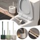thumbnail image 4 of Apmemiss Clearance 3 in 1 Toilet Bowl Brush and Holder Set Toilet Brush Toilet Cleaner Brush for Bathroom White Bathroom Accessories Floor Standing or Wall Mounted Toilet Scrubber Brush, 4 of 4