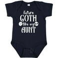 thumbnail image 3 of Inktastic Future Goth Like My Aunt with Skulls Boys or Girls Baby Bodysuit, 3 of 5