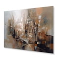 thumbnail image 2 of Designart "Cubist Abstractions Exploration IV" Abstract Cubism Metal Art Living Room, 2 of 4